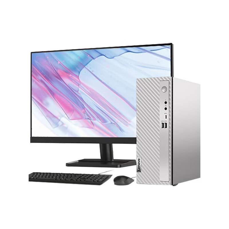 聯(lián)想/LENOVO 510S 臺(tái)式計(jì)算機(jī)I5-12400 8G 1T  256G 定制21.5顯示器